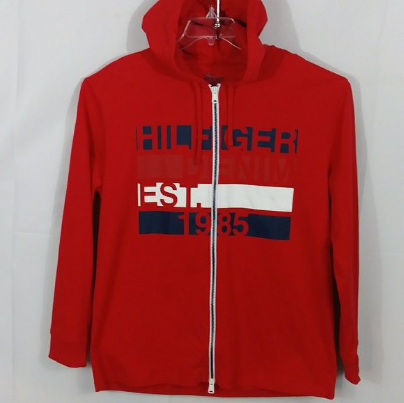 NWT Tommy Hilfiger Hoodie Men's Size L-XL - Picture 4 of 8